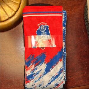 Patriots Red and Blue Casual Socks